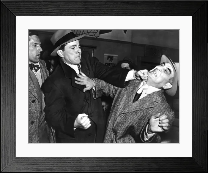 Framed Print : WHERE THE SIDEWALK ENDS, Dana Andrews, 1950. TM and Copyright 20th Century Fox Film Corp. All rights reserved. Courtesy: Everett Collection Framed Print : WHERE THE SIDEWALK ENDS, Dana Andrews, 1950. TM and Copyright 20th Century Fox Film Corp. All rights reserved. Courtesy: Everett Collection