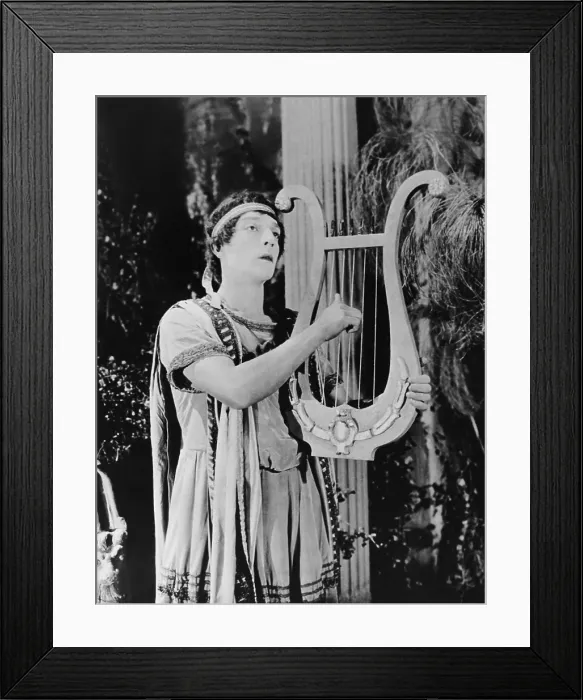 Framed Print : THE THREE AGES, Buster Keaton, 1923 Framed Print : THE THREE AGES, Buster Keaton, 1923