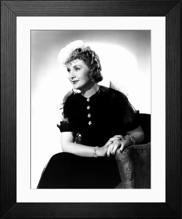 Framed Print : THEY ALL KISSED THE BRIDE, Billie Burke, 1942