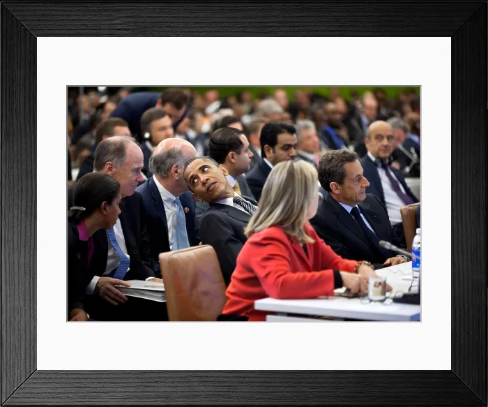 Framed Print : President Barack Obama talks with National Security Advisor Tom Donilon and Susan Rice. They were in a high level meeting on Libya at the United Nations in New York City, Sept Framed Print : President Barack Obama talks with National Security Advisor Tom Donilon and Susan Rice. They were in a high level meeting on Libya at the United Nations in New York City, Sept