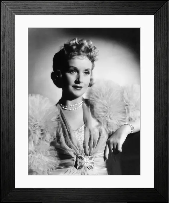 Framed Print : THEY ALL KISSED THE BRIDE, Billie Burke, 1942