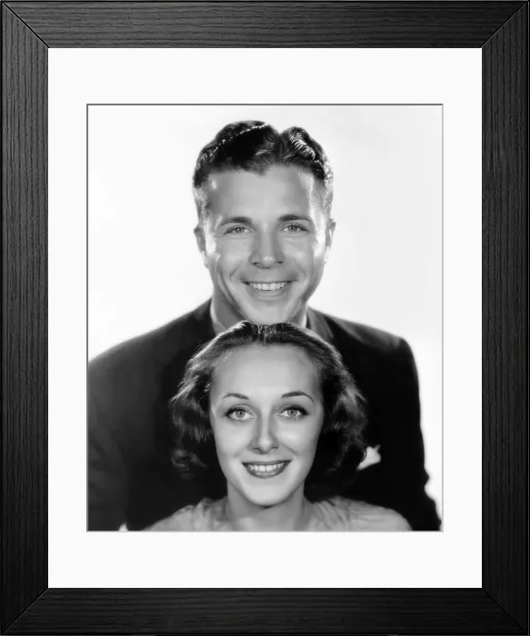 Framed Print : THANKS A MILLION, Dick Powell (top), Ann Dvorak, 1935, TM & Copyright 20th Century Fox Film Corp. / courtesy Everett Collection