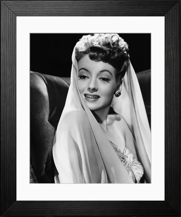 Framed Print : A THOUSAND AND ONE NIGHTS, Evelyn Keyes, 1945