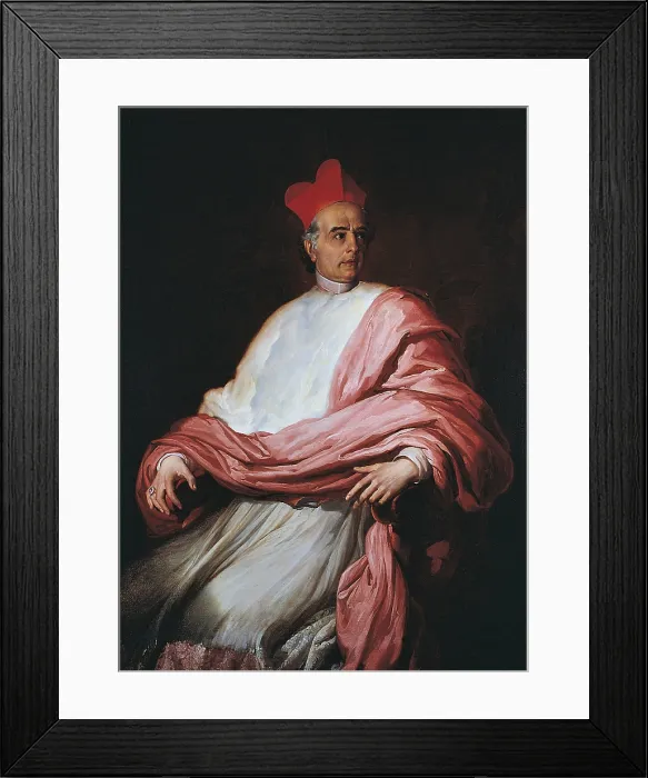 Framed Print : Portrait of the Cardinal Antonio Tosti, by Francesco Coghetti, 1839, 19th Century, oil on canvas - Italy, Lazio, Rome, Ministry of Cultural Heritage and Activities Framed Print : Portrait of the Cardinal Antonio Tosti, by Francesco Coghetti, 1839, 19th Century, oil on canvas - Italy, Lazio, Rome, Ministry of Cultural Heritage and Activities