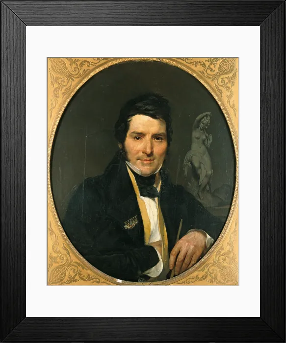 Framed Print : Portrait of Cincinnatus Baruzzi, by Karl Pavlovic Brjullov (Brullov), 1834, 19th Century, oil on canvas - Italy, Emilia Romagna, Bologna, Civic Collection of Ancient Art Framed Print : Portrait of Cincinnatus Baruzzi, by Karl Pavlovic Brjullov (Brullov), 1834, 19th Century, oil on canvas - Italy, Emilia Romagna, Bologna, Civic Collection of Ancient Art
