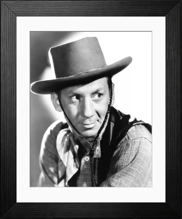 Framed Print : THE COWBOY AND THE LADY, Fuzzy Knight, 1938 Framed Print : THE COWBOY AND THE LADY, Fuzzy Knight, 1938