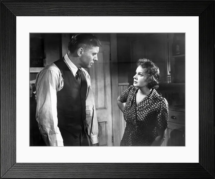 Framed Print : COME BACK, LITTLE SHEBA, from left, Burt Lancaster, Shirley Booth, 1952
