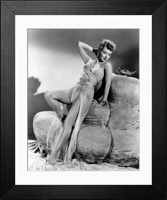Framed Print : A THOUSAND AND ONE NIGHTS, Evelyn Keyes, 1945