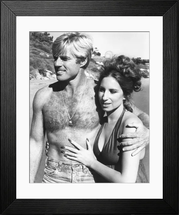 Framed Print : THE WAY WE WERE, from left: Robert Redford, Barbra Streisand, 1973 Framed Print : THE WAY WE WERE, from left: Robert Redford, Barbra Streisand, 1973