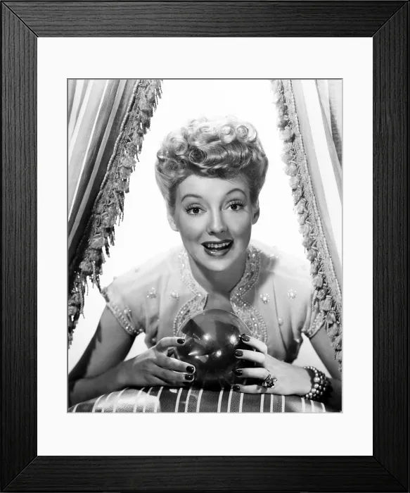 Framed Print : A THOUSAND AND ONE NIGHTS, Evelyn Keyes, 1945