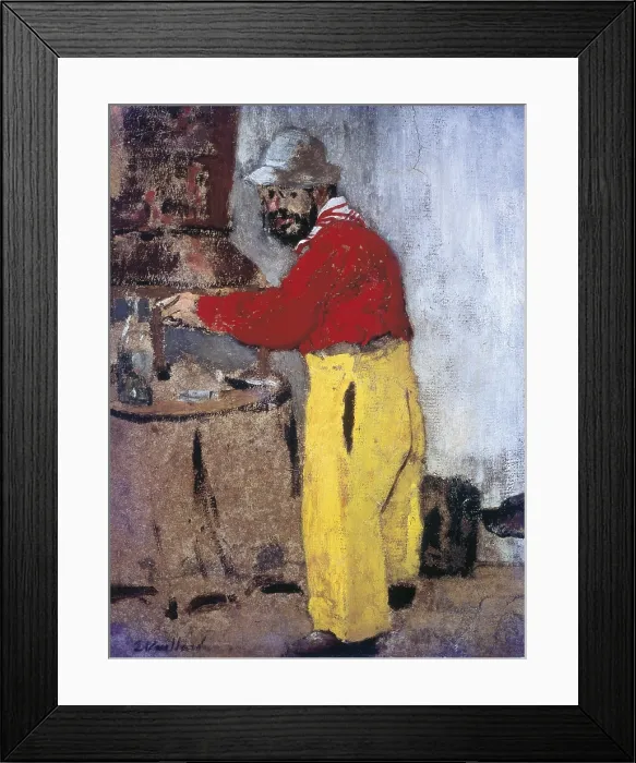 Framed Print : VUILLARD, Edouard (1868-1940). Henri de Toulouse-Lautrec Villeneuve-sur-Yonne chez les Natanson. 1898. Symbolism. Les Nabis. Painting. FRANCE. Albi. Toulouse-Lautrec Museum Framed Print : VUILLARD, Edouard (1868-1940). Henri de Toulouse-Lautrec Villeneuve-sur-Yonne chez les Natanson. 1898. Symbolism. Les Nabis. Painting. FRANCE. Albi. Toulouse-Lautrec Museum