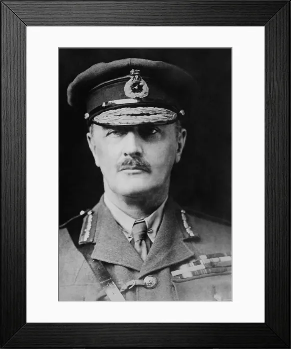 Framed Print : General Edmund Allenby led the British Empires Sinai and Palestine Campaign in WW1 Framed Print : General Edmund Allenby led the British Empires Sinai and Palestine Campaign in WW1
