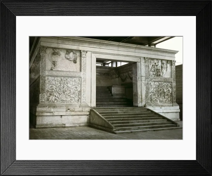 Framed Print : Altar of Peace of Augustus. 13 BC. ITALY. Rome. Roman art. Early Empire. Architecture. - BeBa / Iberfoto / Everett Collection (549838)**US SALES ONLY**