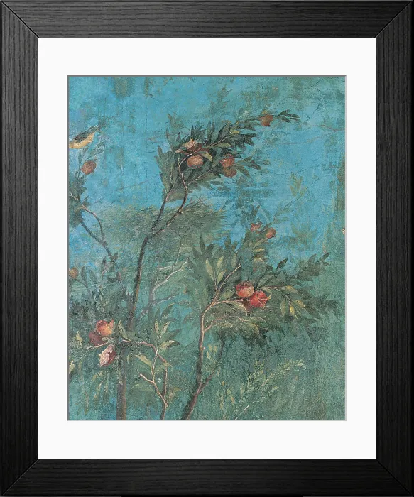 Framed Print : Unknown artist, Summer Triclinium: garden paintings, 20, 1st Century, mural, Italy, Lazio, Rome Framed Print : Unknown artist, Summer Triclinium: garden paintings, 20, 1st Century, mural, Italy, Lazio, Rome