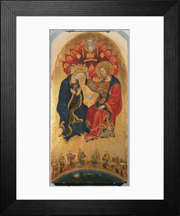 Framed Print : Valle Romita Polyptych, by Gentile di Niccol known as Gentile da Fabriano, 1405 - 1410 about, 15th Century, tempera and gold on wood