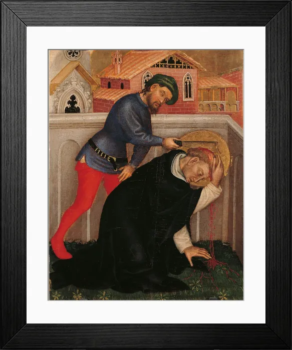 Framed Print : Valle Romita Polyptych, by Gentile di Niccol known as Gentile da Fabriano, 1405 - 1410 about, 15th Century, tempera and gold on wood