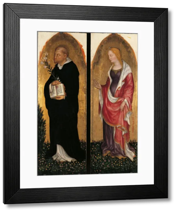 Framed Print : Valle Romita Polyptych, by Gentile di Niccol known as Gentile da Fabriano, 1405 - 1410 about, 15th Century, tempera and gold on wood