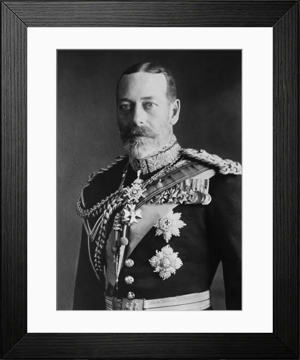 Framed Print : King George V of Great Britain in 1923 (BSLOC_2017_1_82)