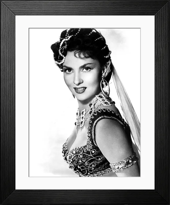 Framed Print : SOLOMON AND SHEBA, Gina Lollobrigida, 1959 Framed Print : SOLOMON AND SHEBA, Gina Lollobrigida, 1959