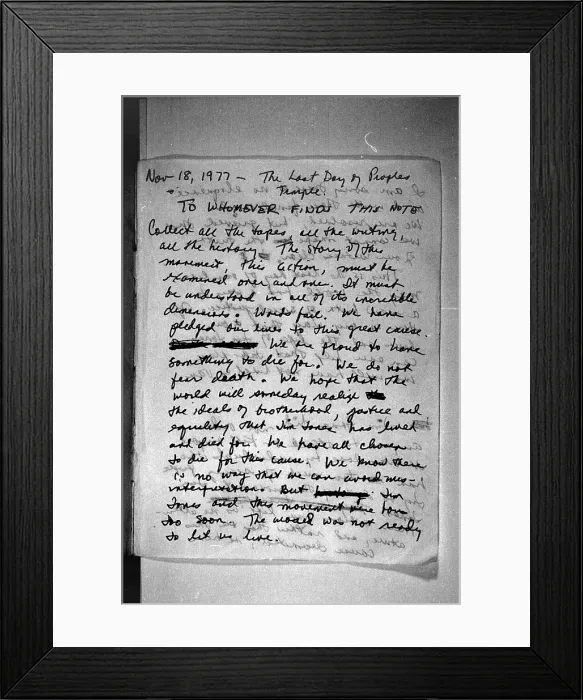 Framed Print : Suicide note, Written and signed by Annie Moore. Page 1. Moore was a registered nurse Framed Print : Suicide note, Written and signed by Annie Moore. Page 1. Moore was a registered nurse