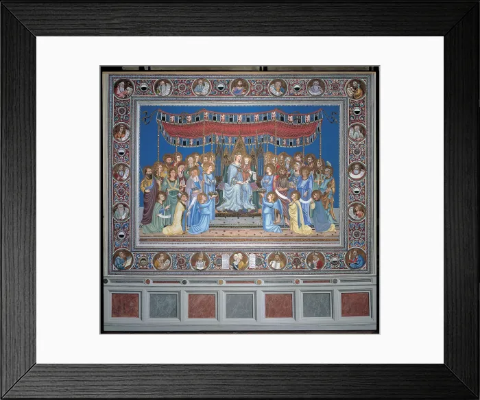 Framed Print : copy from Martini Simone, The Majesty, 1344, 14th Century, panel, Italy, Tuscany, Siena, Palazzo Pubblico, (499868) Everett CollectionMondadori Portfolio**US SALES ONLY** Framed Print : copy from Martini Simone, The Majesty, 1344, 14th Century, panel, Italy, Tuscany, Siena, Palazzo Pubblico, (499868) Everett CollectionMondadori Portfolio**US SALES ONLY**