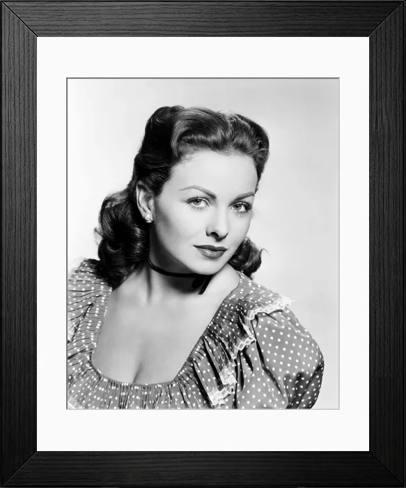 Framed Print : CITY OF BAD MEN, Jeanne Crain, 1953, 20th Century-Fox Film Corporation, TM & Copyright / courtesy Everett Collection