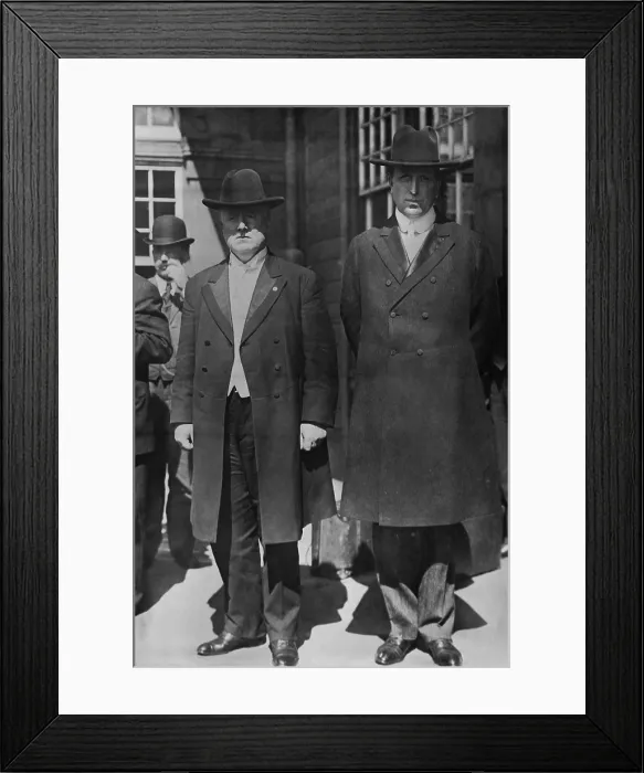 Framed Print : Thomas L. Hisgen with William Randolph Hearst, in New York City, 1908