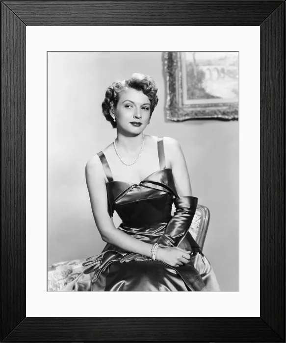 Framed Print : CITY OF BAD MEN, Carole Mathews, 1953, TM & Copyright 20th Century Fox Film Corp. / courtesy Everett Collection