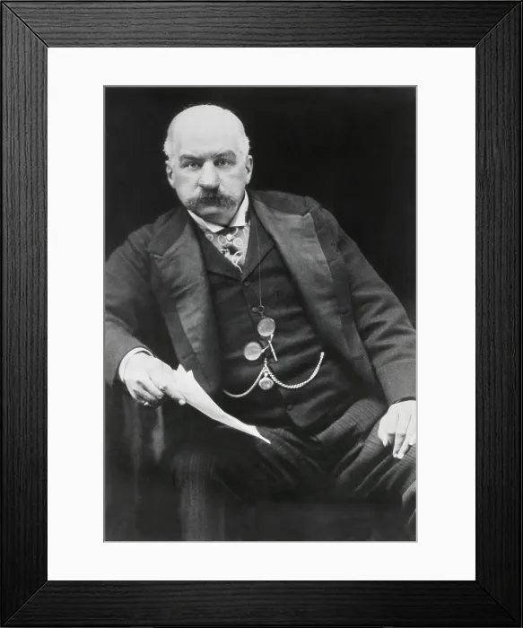 Framed Print : John Pierpont Morgan, in 1908 studio portrait. The American banker and financier, provided capital to the steel and electric industries, and functioned as U.S Framed Print : John Pierpont Morgan, in 1908 studio portrait. The American banker and financier, provided capital to the steel and electric industries, and functioned as U.S