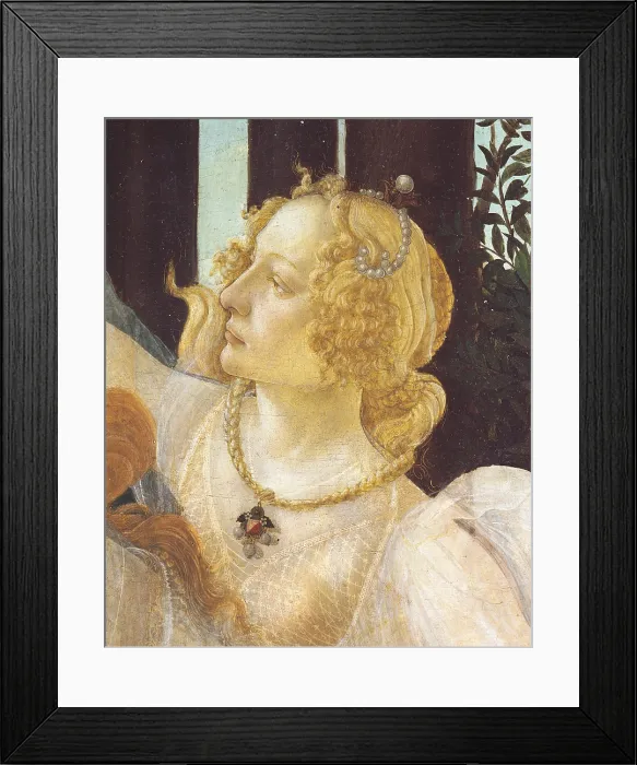 Framed Print : Primavera, by Sandro Filipepi Known as Botticelli, 1478 about, 15th Century, thick tempera on panel, cm 203 x 314 - Italy, Tuscany, Florence, Uffizi Gallery