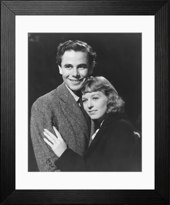 Framed Print : SO ENDS OUR NIGHT, from left: Glenn Ford, Margaret Sullavan, 1941 Framed Print : SO ENDS OUR NIGHT, from left: Glenn Ford, Margaret Sullavan, 1941