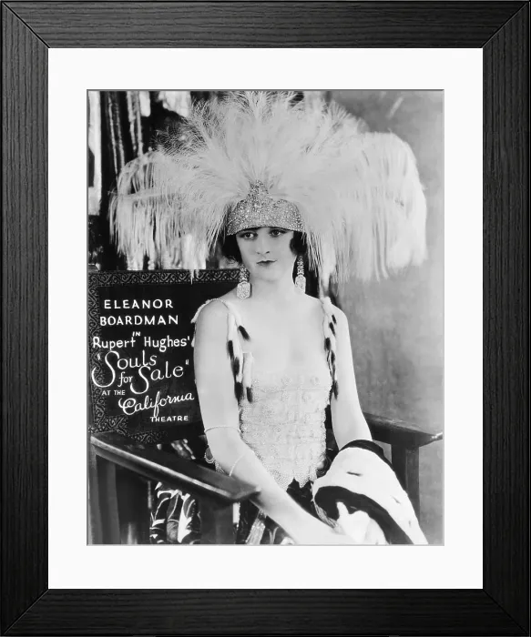 Framed Print : SOULS FOR SALE, Eleanor Boardman, 1923