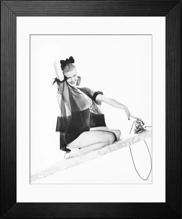 Framed Print : THE PETTY GIRL, (aka THE GIRL OF THE YEAR), Joan Caulfield, 1950