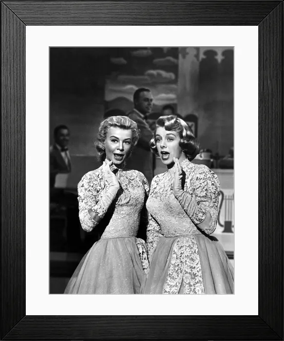 Framed Print : WHITE CHRISTMAS, Vera-Ellen, Rosemary Clooney, 1954
