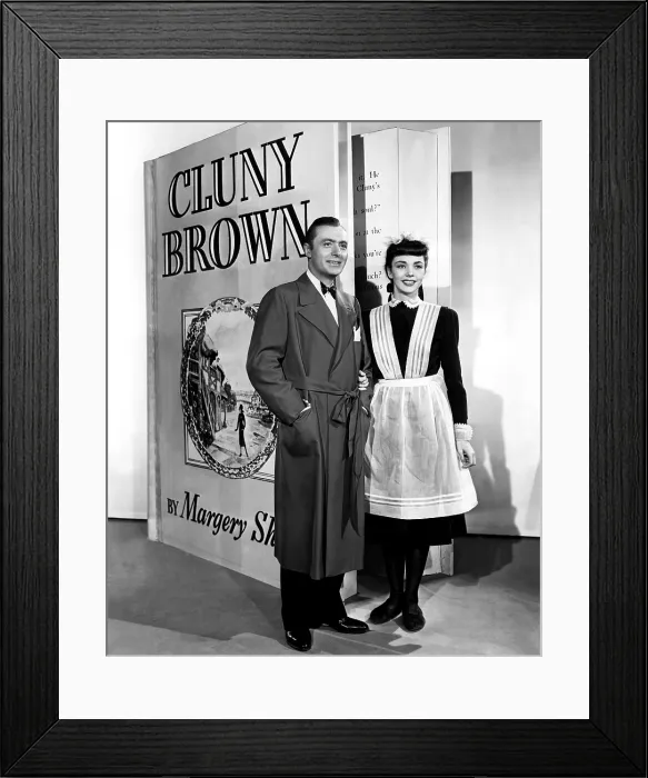 Framed Print : CLUNY BROWN, Charles Boyer, Jennifer Jones, 1946 Framed Print : CLUNY BROWN, Charles Boyer, Jennifer Jones, 1946