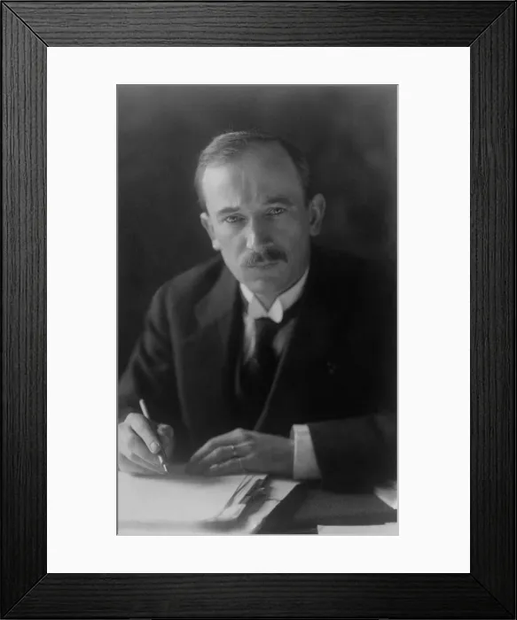 Framed Print : Dr. Edvard Benes, President of Czechoslovakia from 1935-1938 and again from 1940-1948. - (BSLOC_2015_1_38)