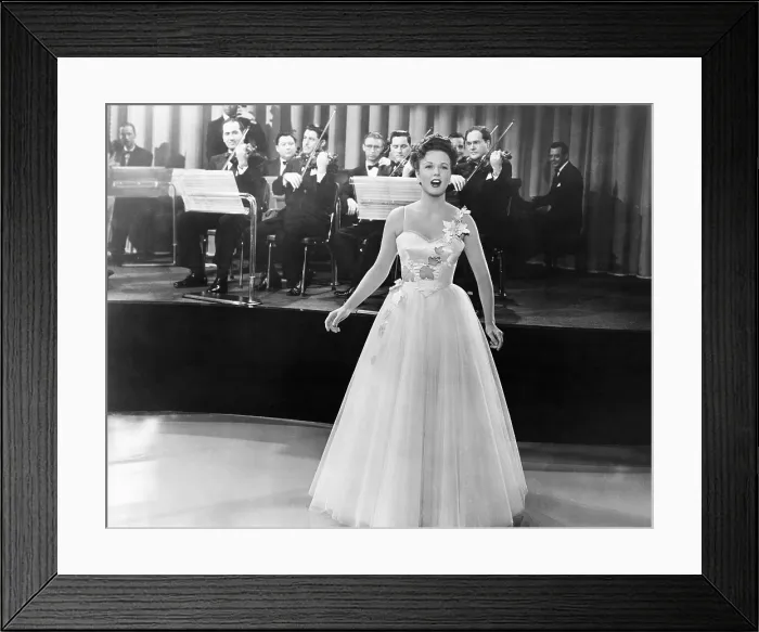 Framed Print : SOMETHING IN THE WIND, Deanna Durbin, 1947