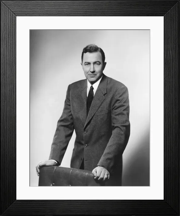 Framed Print : Eugene J. McCarthy of Minnesota served in the U.S. House of Representatives from 1949-59. In 1959 he was elected to the Senate and served two terms in the turbulent 1960s
