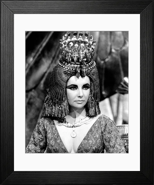 Framed Print : CLEOPATRA, Elizabeth Taylor, 1963. TM and Copyright 20th Century Fox Film Corp. All rights reserved. Courtesy: Everett Collection