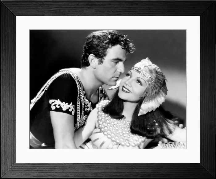 Framed Print : CLEOPATRA, from left, Henry Wilcoxon, Claudette Colbert, 1934 Framed Print : CLEOPATRA, from left, Henry Wilcoxon, Claudette Colbert, 1934