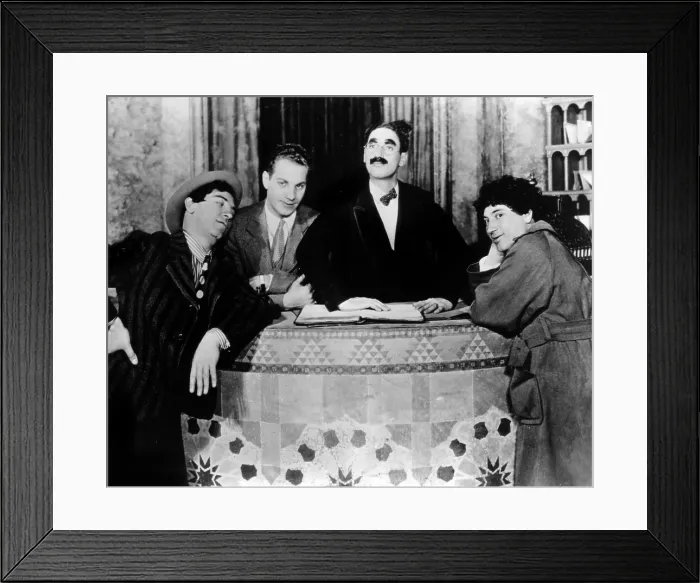 Framed Print : THE COCOANUTS, Chico Marx, Zeppo Marx, Groucho Marx, Harpo Marx, 1929