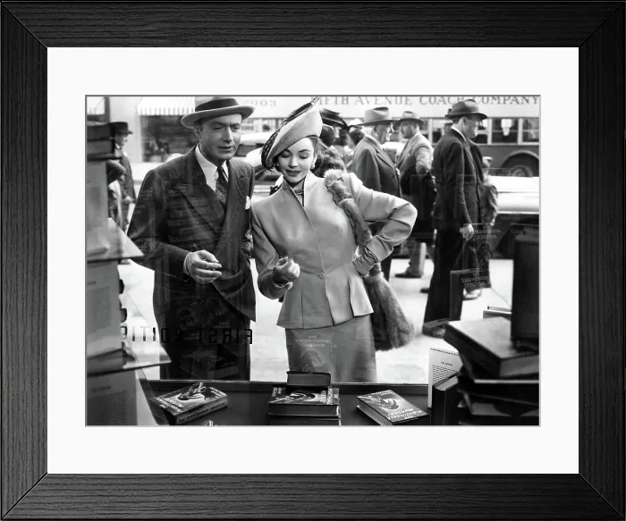 Framed Print : CLUNY BROWN, Charles Boyer, Jennifer Jones, 1946 Framed Print : CLUNY BROWN, Charles Boyer, Jennifer Jones, 1946
