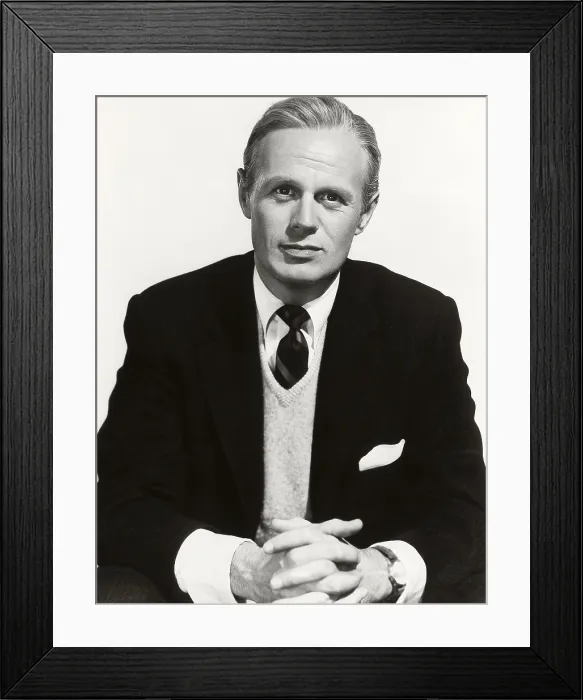 Framed Print : THE COBWEB, Richard Widmark, 1955 Framed Print : THE COBWEB, Richard Widmark, 1955
