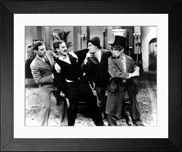 Framed Print : THE COCOANUTS, Zeppo Marx, Groucho Marx, Chico Marx, Harpo Marx, 1929