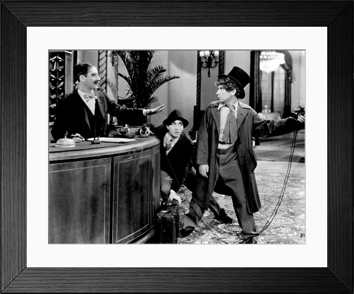 Framed Print : THE COCOANUTS, The Marx Brothers (Groucho Marx, Chico Marx, Harpo Marx), 1929 Framed Print : THE COCOANUTS, The Marx Brothers (Groucho Marx, Chico Marx, Harpo Marx), 1929