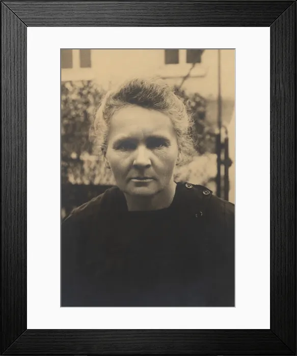Framed Print : Polish physicist Marie Sklodowska Curie, ca. 1920
