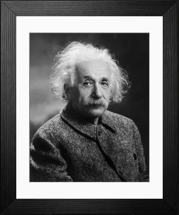 Framed Print : Albert Einstein. Photo by Orren Jack Turner, ca. 1947. - (BSLOC_2015_1_72) Framed Print : Albert Einstein. Photo by Orren Jack Turner, ca. 1947. - (BSLOC_2015_1_72)