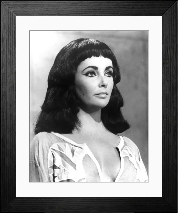 Framed Print : CLEOPATRA, Elizabeth Taylor, 1963. TM & Copyright 20th Century Fox Film Corporation / courtesy Everett Collection