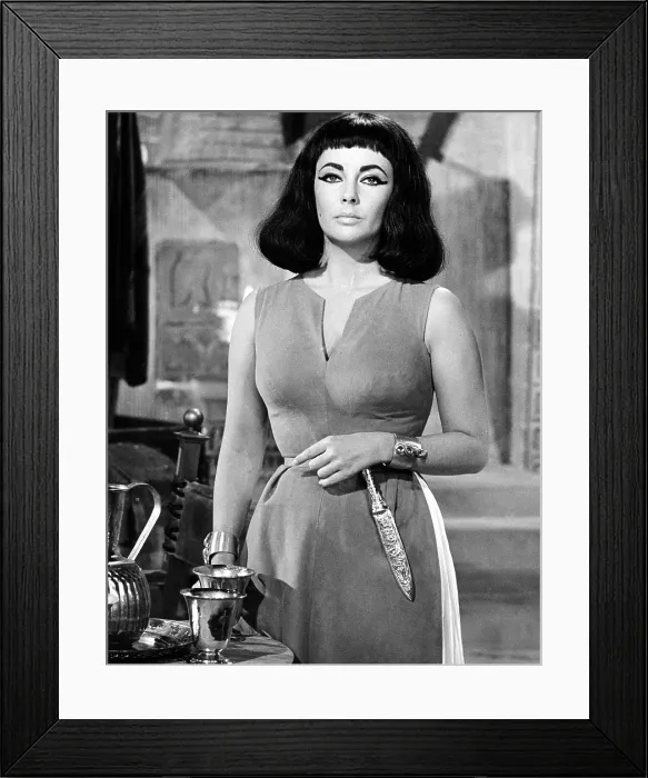 Framed Print : CLEOPATRA, Elizabeth Taylor, 1963. TM & Copyright 20th Century Fox Film Corporation / courtesy Everett Collection