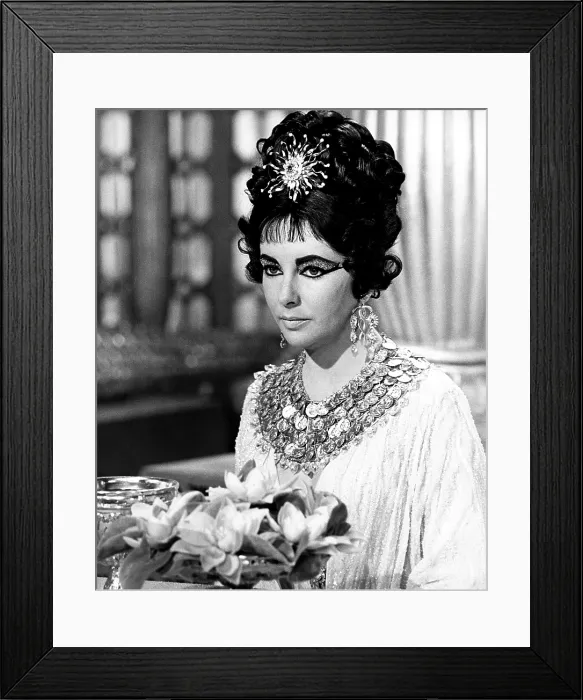 Framed Print : CLEOPATRA, Elizabeth Taylor, 1963. TM & Copyright 20th Century Fox Film Corporation / courtesy Everett Collection